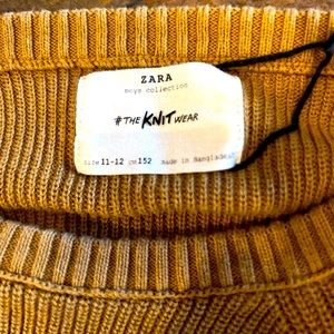 Boys Sweater 11-12 Zara